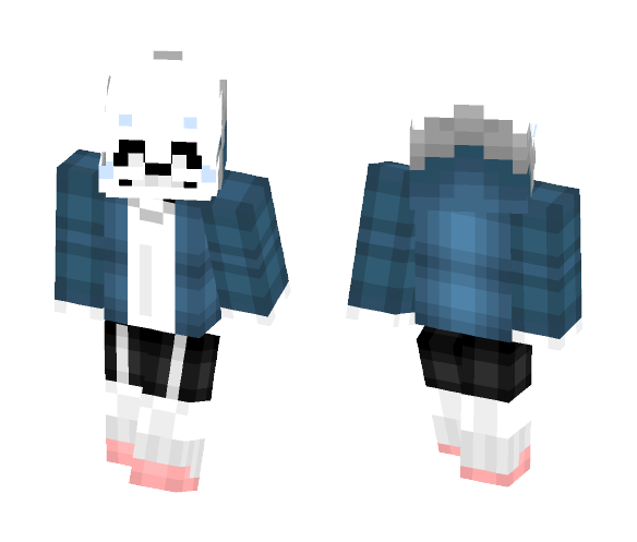 UnderTale Sans - Male Minecraft Skins - image 1