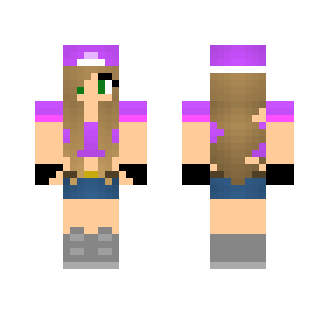 Cool Purple Girl