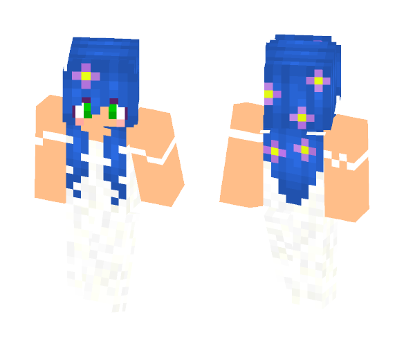 Natsuki's Dress - Female Minecraft Skins - image 1