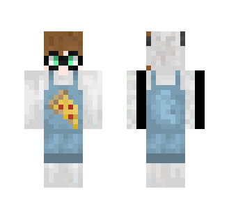 Panda Salopette Love Pizza