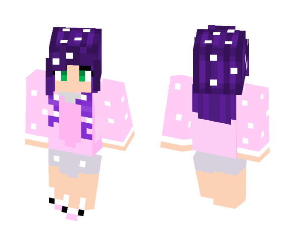 Slumberful Winter - Female Minecraft Skins - image 1
