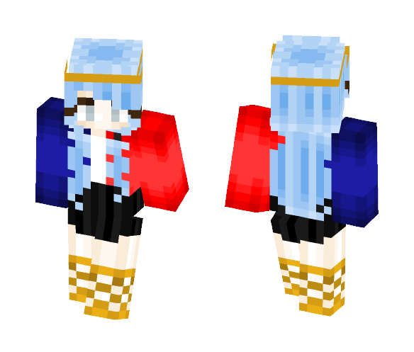 Download Free ♥My heart is in France♥ Skin for Minecraft image 1 ♥My heart is in France♥ - Male Minecraft Skins - image 1