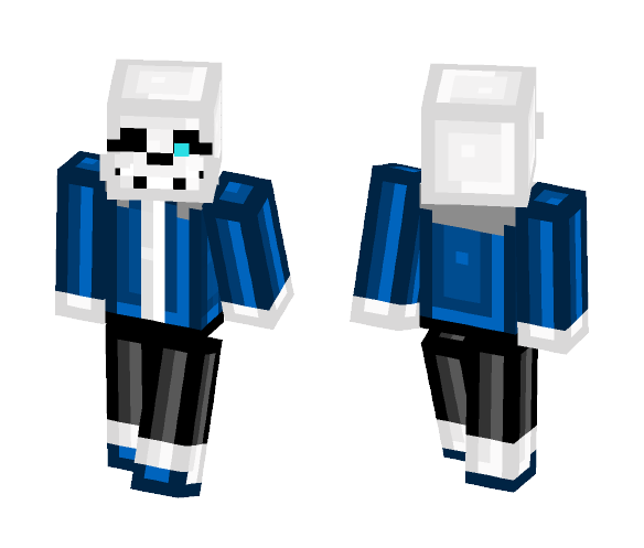 Sans - Male Minecraft Skins - image 1