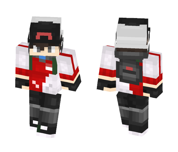 PokemonGO | Male Trainer - Male Minecraft Skins - image 1