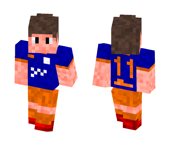 Montpellier player - Male Minecraft Skins - image 1