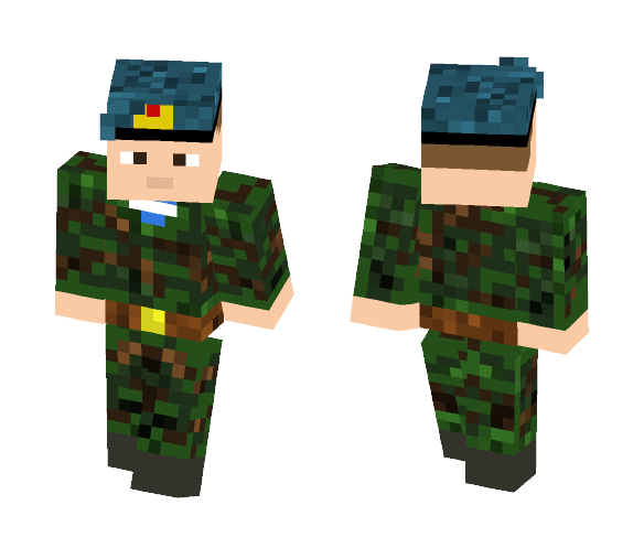 Soviet VDV - Year 1980 - Male Minecraft Skins - image 1