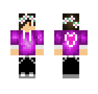 Pink Boy with Flower Crown