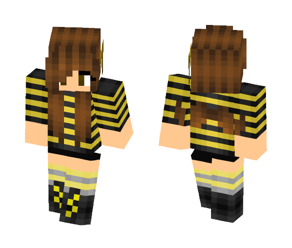 For my friend MustachePikachu2 - Female Minecraft Skins - image 1