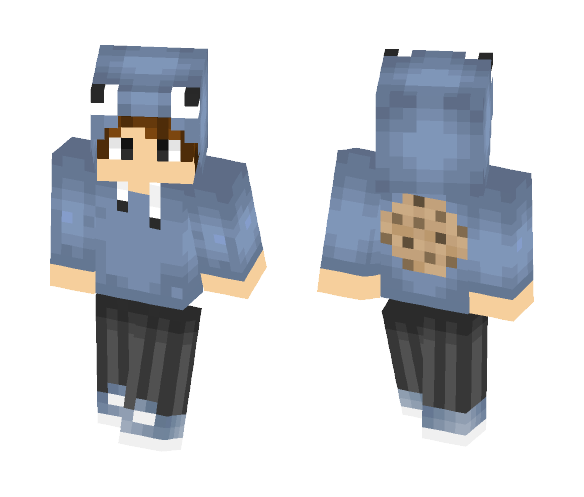 Cookie Monster Boy - Boy Minecraft Skins - image 1