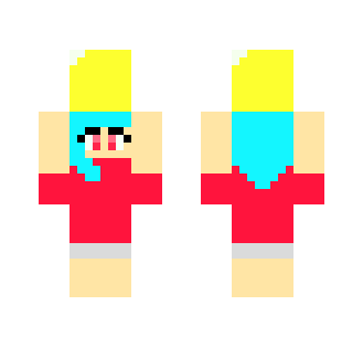 Mini girl holding gold