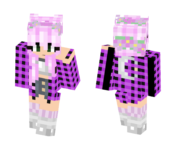 Download Free ≈ Pastel Goth Girl ≈ Skin for Minecraft image 1 ≈ Pastel Goth Girl ≈ - Girl Minecraft Skins - image 1
