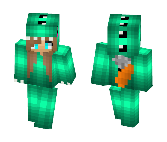 Female Laurence Dino onesie - Female Minecraft Skins - image 1