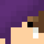 Download Free Purple and brown hair model 2 Skin for Minecraft image 3 Purple and brown hair model 2 - Female Minecraft Skins - image 3