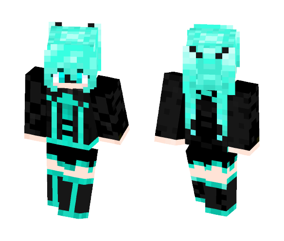 Love Philosophia With Mask - Female Minecraft Skins - image 1