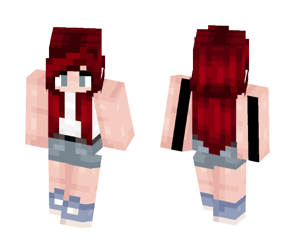 〈Pokemon Fan Girl〉 →Lorenn - Female Minecraft Skins - image 1