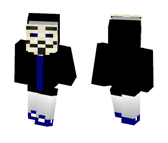 Anonymous - Male Minecraft Skins - image 1