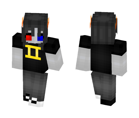 Sollux Captor Genderbend - Female Minecraft Skins - image 1