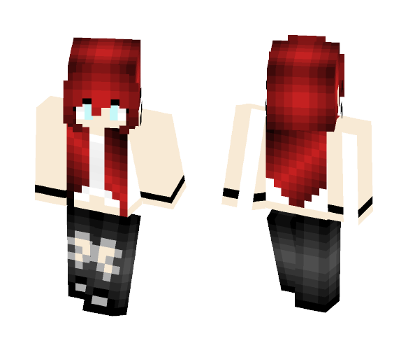 Fam Punk Gaara ish - Female Minecraft Skins - image 1