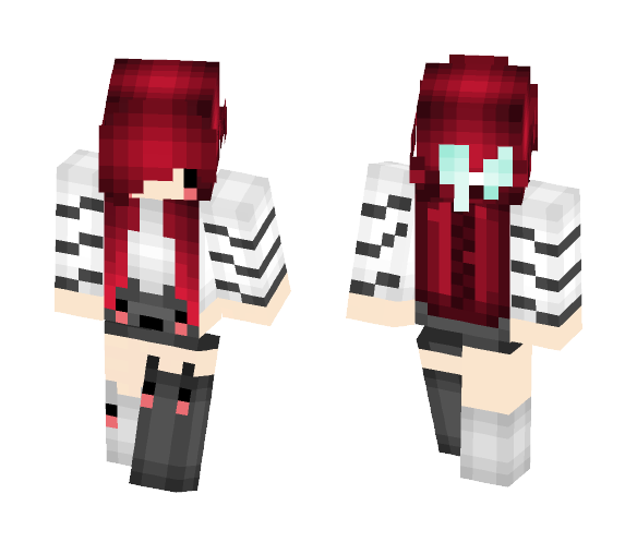 Chibi Cat Socks - Cat Minecraft Skins - image 1