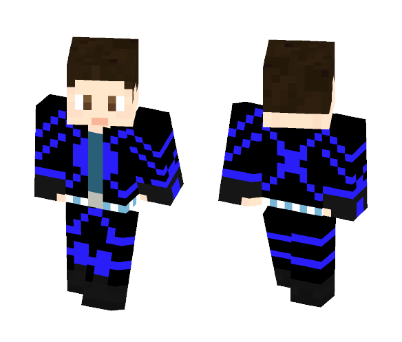 Dylan Black'nBlue - Male Minecraft Skins - image 1