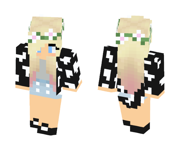 Download Free LauraDIY Skin for Minecraft image 1 LauraDIY - Female Minecraft Skins - image 1