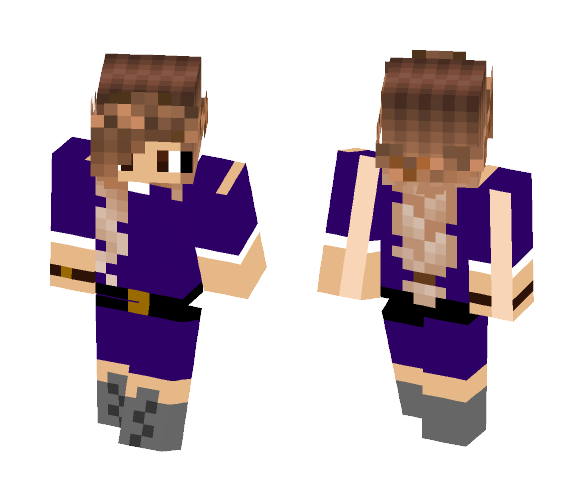 Download Free Cute girl Skin for Minecraft image 1 Cute girl - Cute Girls Minecraft Skins - image 1
