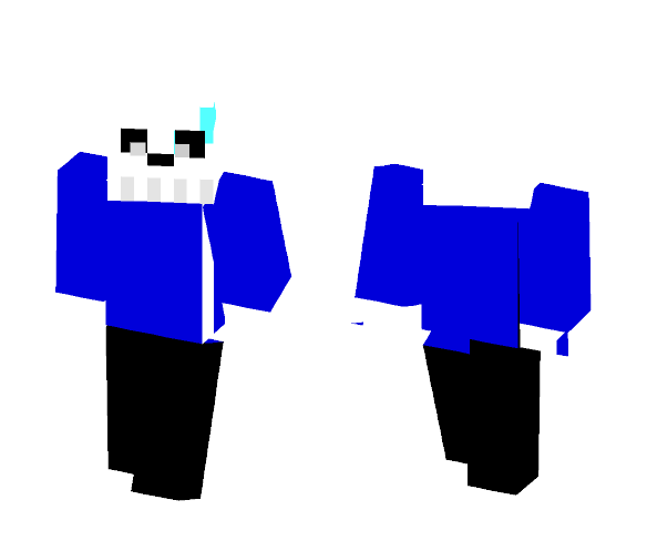 (NEW) Sans - Male Minecraft Skins - image 1