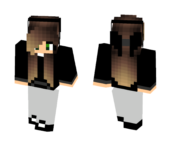 Download Free Lazy Girl Skin for Minecraft image 1 Lazy Girl - Girl Minecraft Skins - image 1