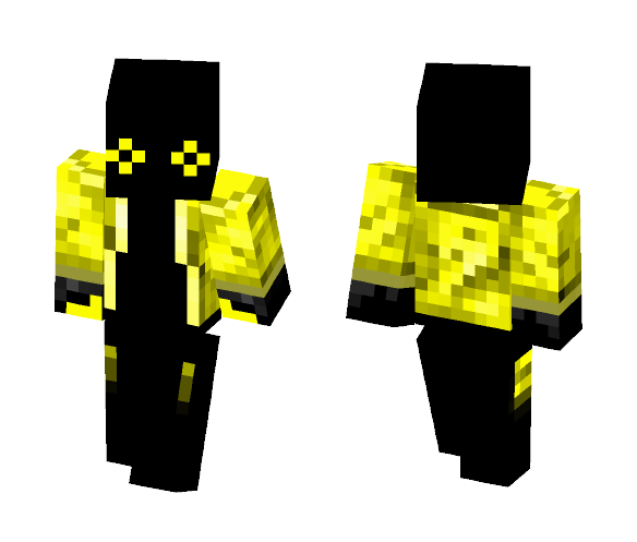 yellow and black fellow - Interchangeable Minecraft Skins - image 1