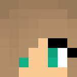 Download Free Girl w. blue hair Skin for Minecraft image 3 Girl w. blue hair - Color Haired Girls Minecraft Skins - image 3