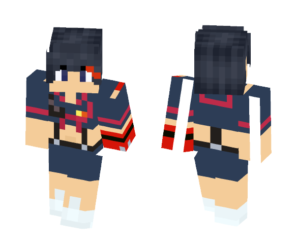 Kill la Kill: Ryuko Matoi - Female Minecraft Skins - image 1