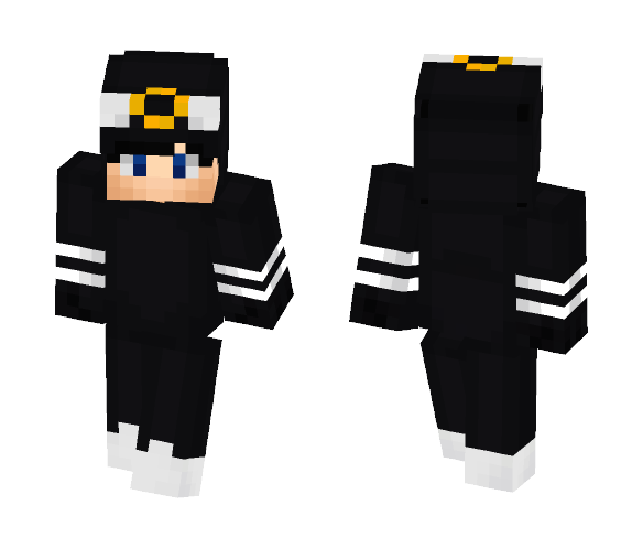 Boy Gray and White PvP - Boy Minecraft Skins - image 1