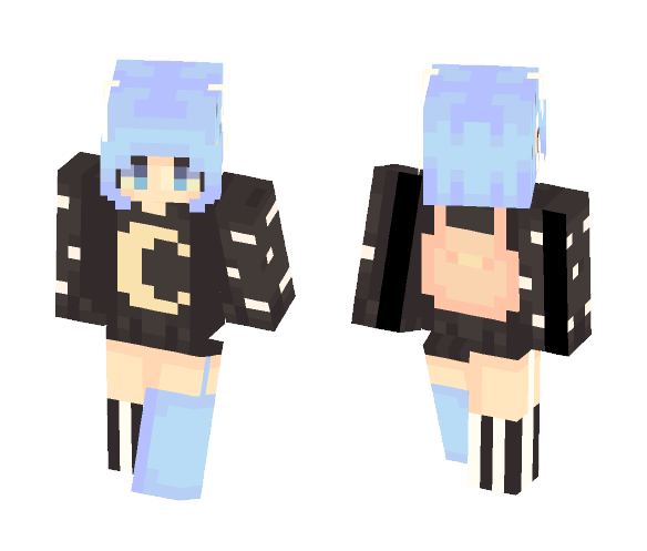 ???? | hey moon - Interchangeable Minecraft Skins - image 1