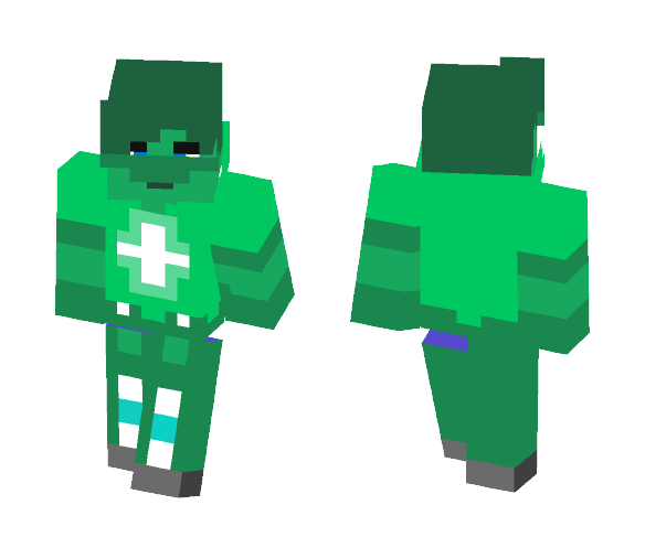 Emerald - Male Minecraft Skins - image 1