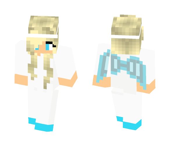 Sky Angel - Female Minecraft Skins - image 1