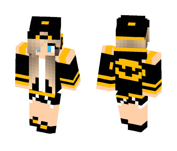 Batman Girl - Batman Minecraft Skins - image 1