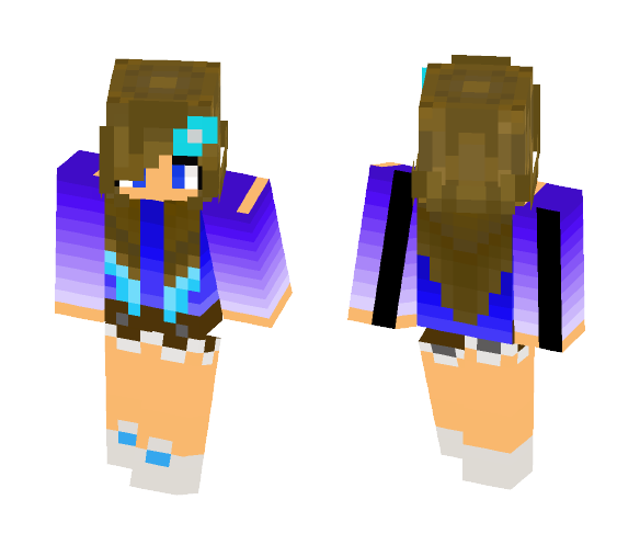 Download Free Cute Girl Skin for Minecraft image 1 Cute Girl - Cute Girls Minecraft Skins - image 1