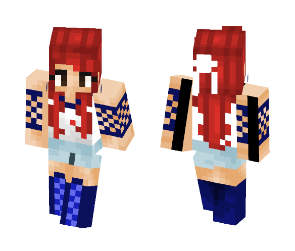 Download Free U3 Ch1.1- Frιdαγε | Blue Boo| Skin for Minecraft image 1 U3 Ch1.1- Frιdαγε | Blue Boo| - Female Minecraft Skins - image 1