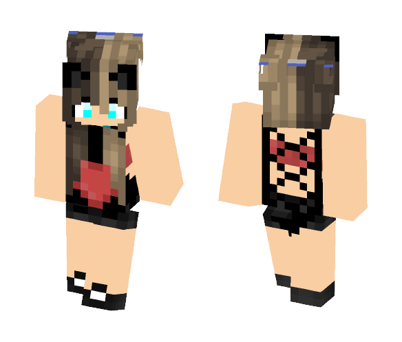 cat girl - Cat Minecraft Skins - image 1