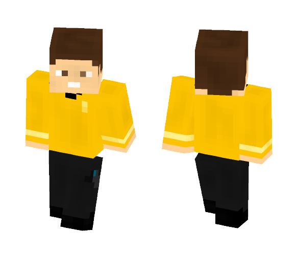 Captain Kirk - Male Minecraft Skins - image 1