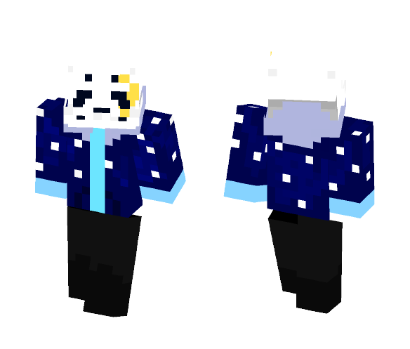 UnderNight Sans - Male Minecraft Skins - image 1