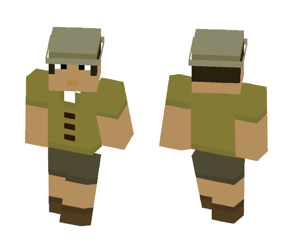 Lousiana Jones - Female Minecraft Skins - image 1