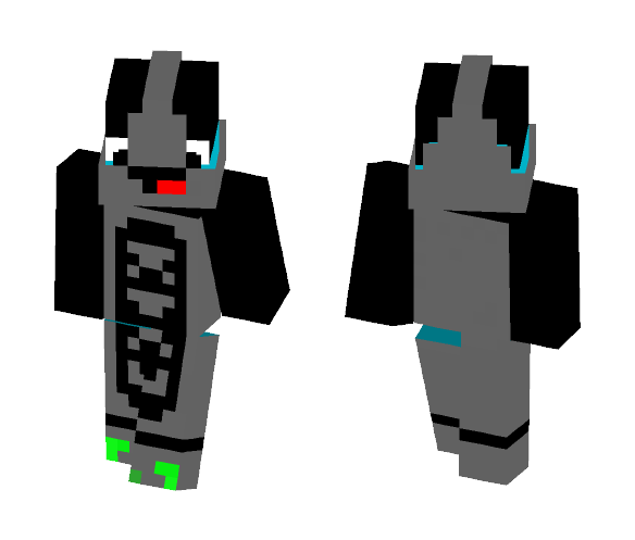 Bicolor crayon - Interchangeable Minecraft Skins - image 1