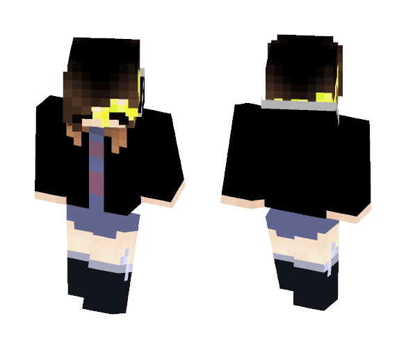 Underfell Frisk | gothical - Female Minecraft Skins - image 1
