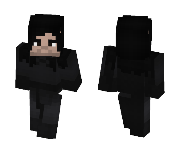 Jon Snow (Night's Watch) - Male Minecraft Skins - image 1