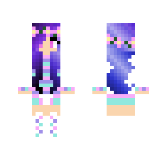 Adorable Galaxy Flower Girl