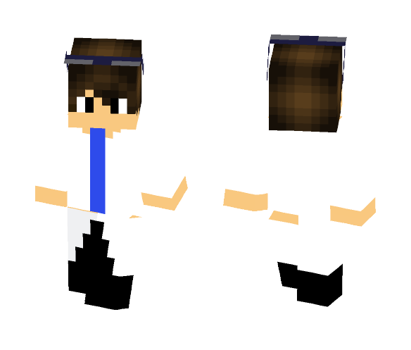 DiamondBence13 The Scientist - Male Minecraft Skins - image 1