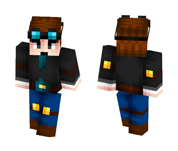 DanDtm Skin Reshade - Male Minecraft Skins - image 1