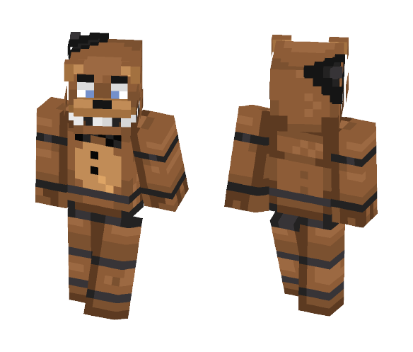 Unwhitered Freddy - Male Minecraft Skins - image 1