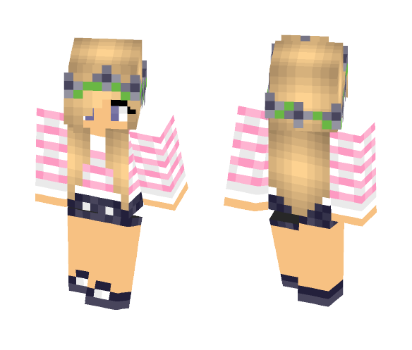 Flower girl - Girl Minecraft Skins - image 1